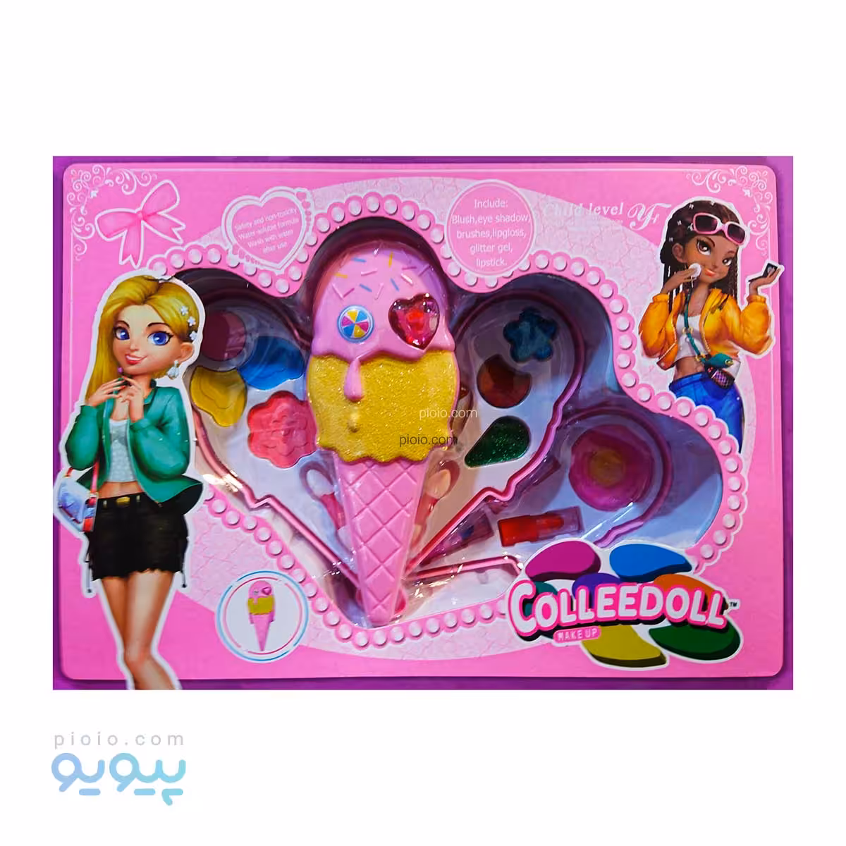 اسباب بازی ست ارایشی مدل بستنی قیفی ایتم 9119S عمده و کارتنی