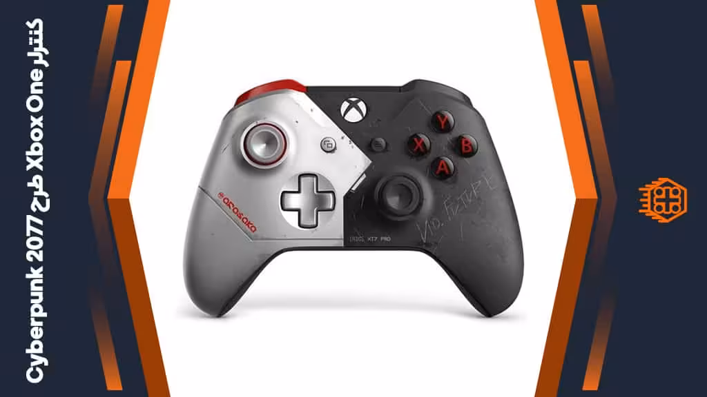 کنترلر Xbox One – طرح Cyberpunk 2077 نسخه محدود