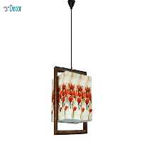 چراغ آویز چوبی آرام مدل A7034/01
