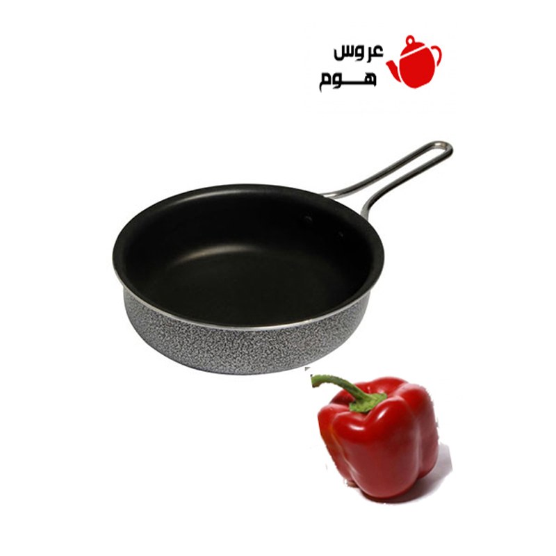 تابه تکدست بدون درب تفلون تابان سایز18