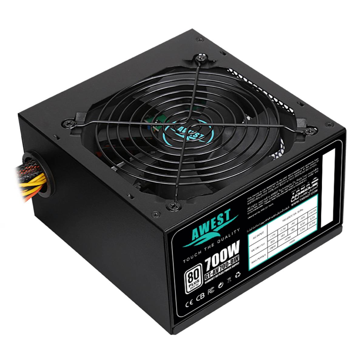 خرید منبع تغذیه Awest 700W Power با بهترین قیمت