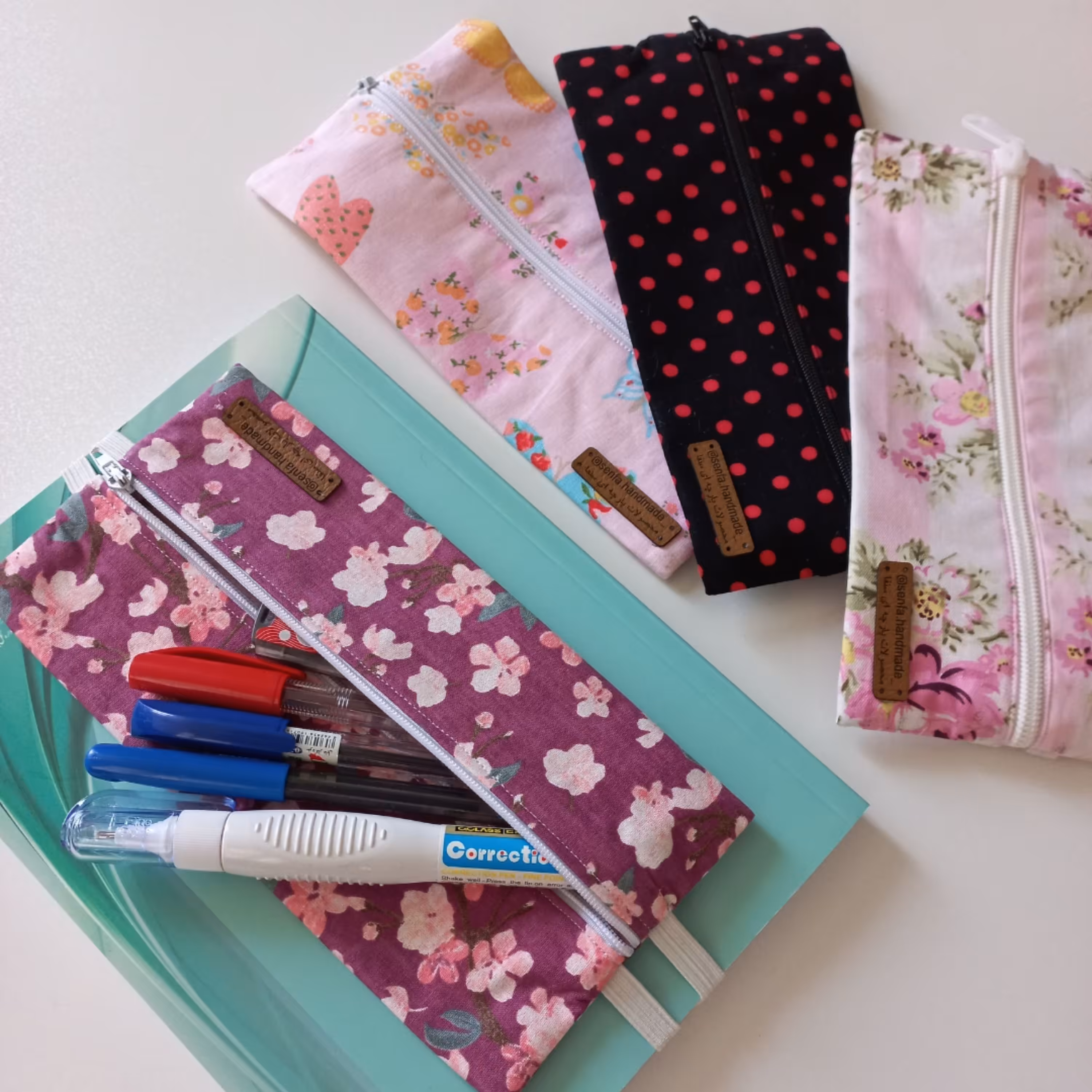 جامدادی کشدار پارچه ای