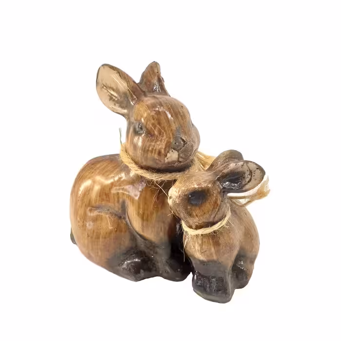 مجسمه مدل خرگوش کد 910 مجموعه 2 عددی