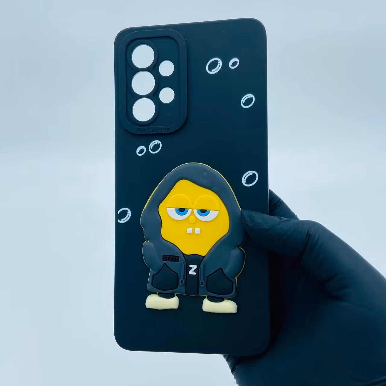 کاور فشن مدل باب اسفنجی مناسب برای گوشی موبایل سامسونگ GALAXY A73