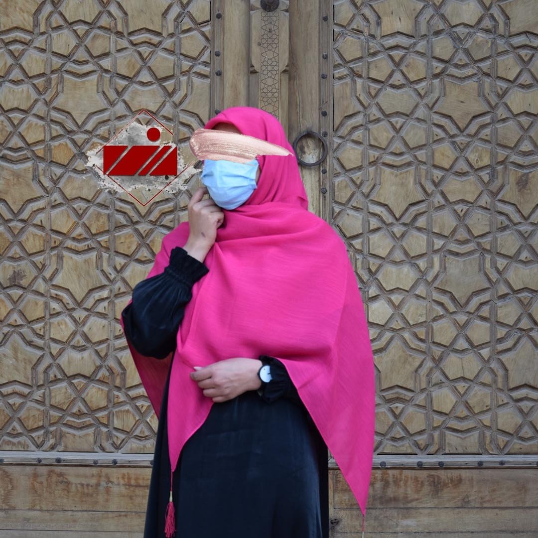 روسری اسلپ منگوله دار2