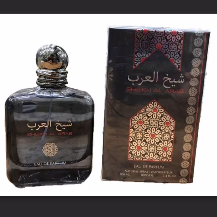 ادکلن شیخ العرب برند ارض الزعفران 100میل