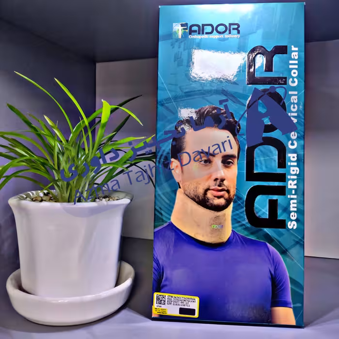 گردن بند طبی نیمه سخت آدور ایکس لارج XL ( دور گردن 48.54 سانت)