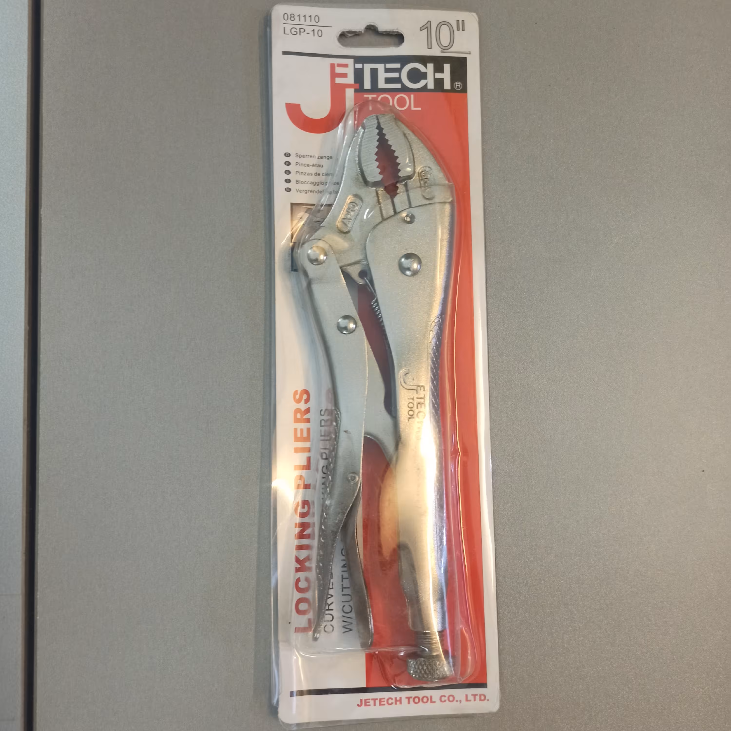 انبر قفلی ده اینچ جتک