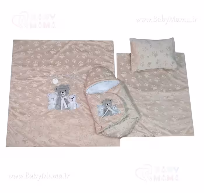 سرویس خواب دورور مخمل سه خرس