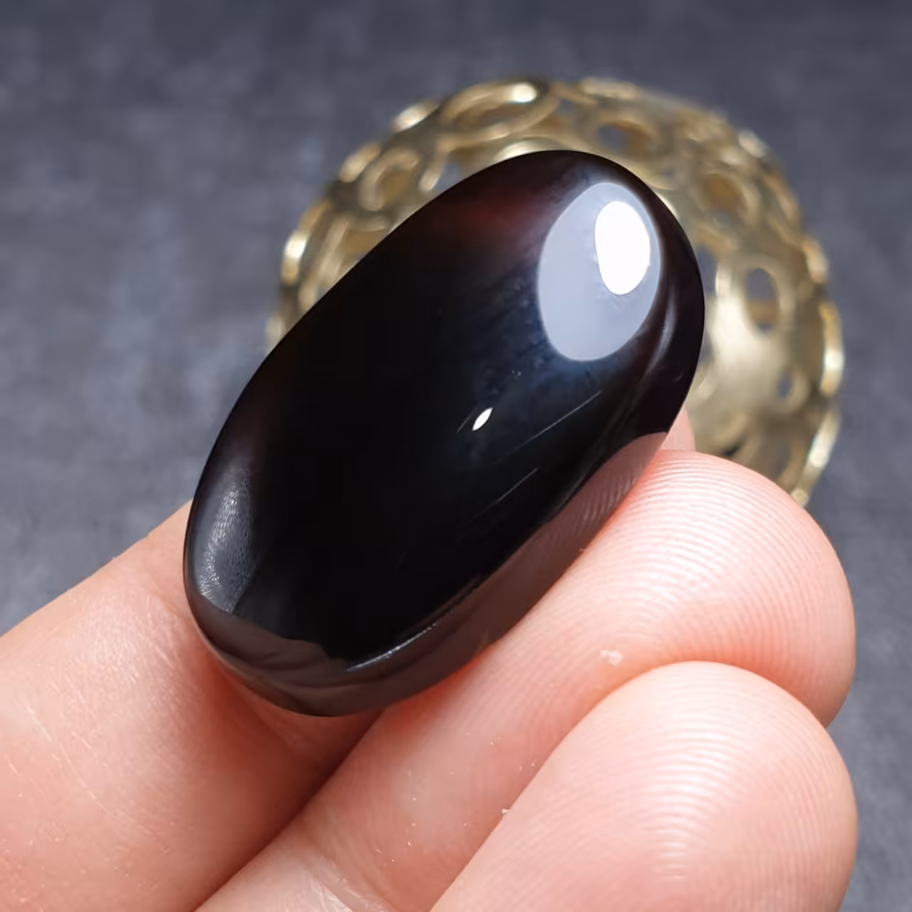 نگین زیبای سنگ عقیق شفت العبد معدنی خراسانی
کد 28805