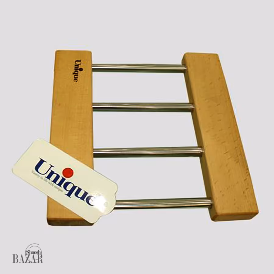 زیر قابلمه چوبی استیل کوچک یونیک کد UN-3470