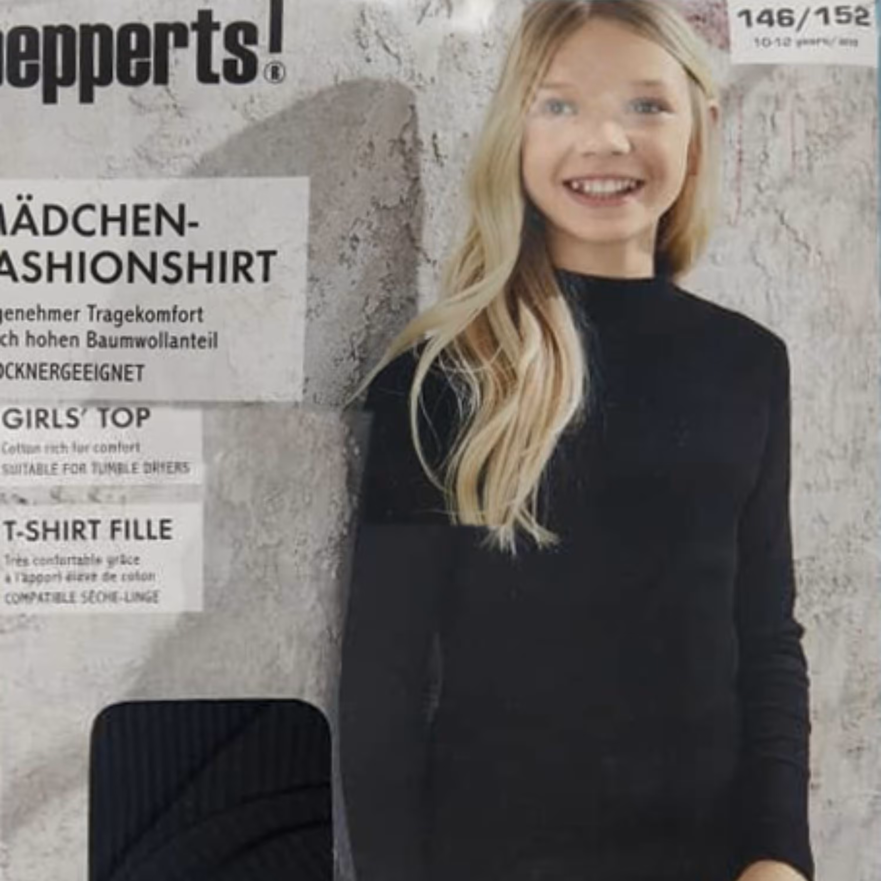 بلوز دخترانه استین بلند پپرتس آلمان