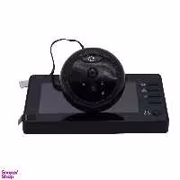 چشمی درب هوشمند مانیتوردار مدل BLACK Full HD