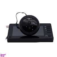 چشمی درب هوشمند مانیتوردار مدل BLACK Full HD