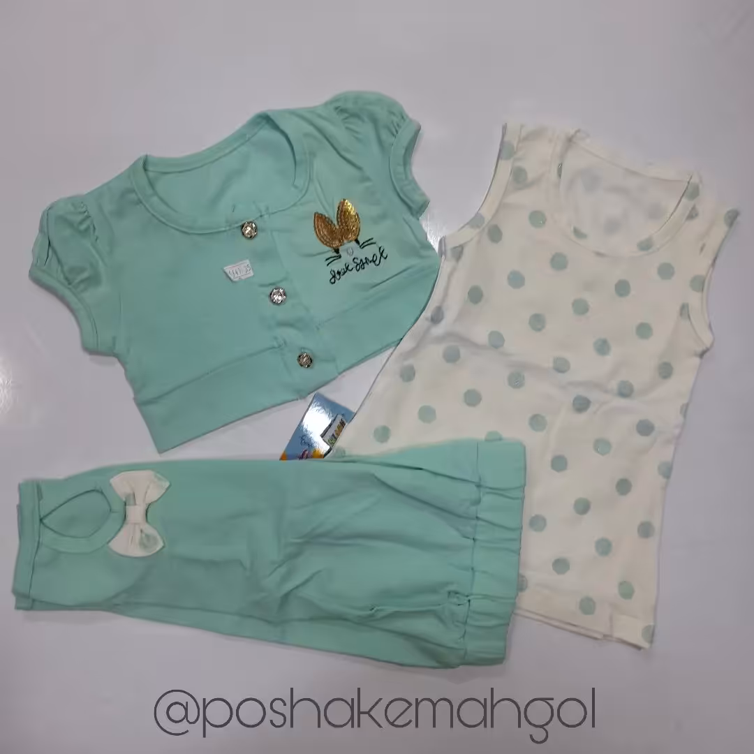 سه تکه دخترانه مدل 