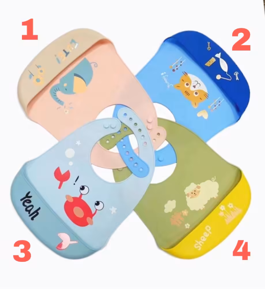 پیشبند سلیکونی کاسه ای کودک مدل4