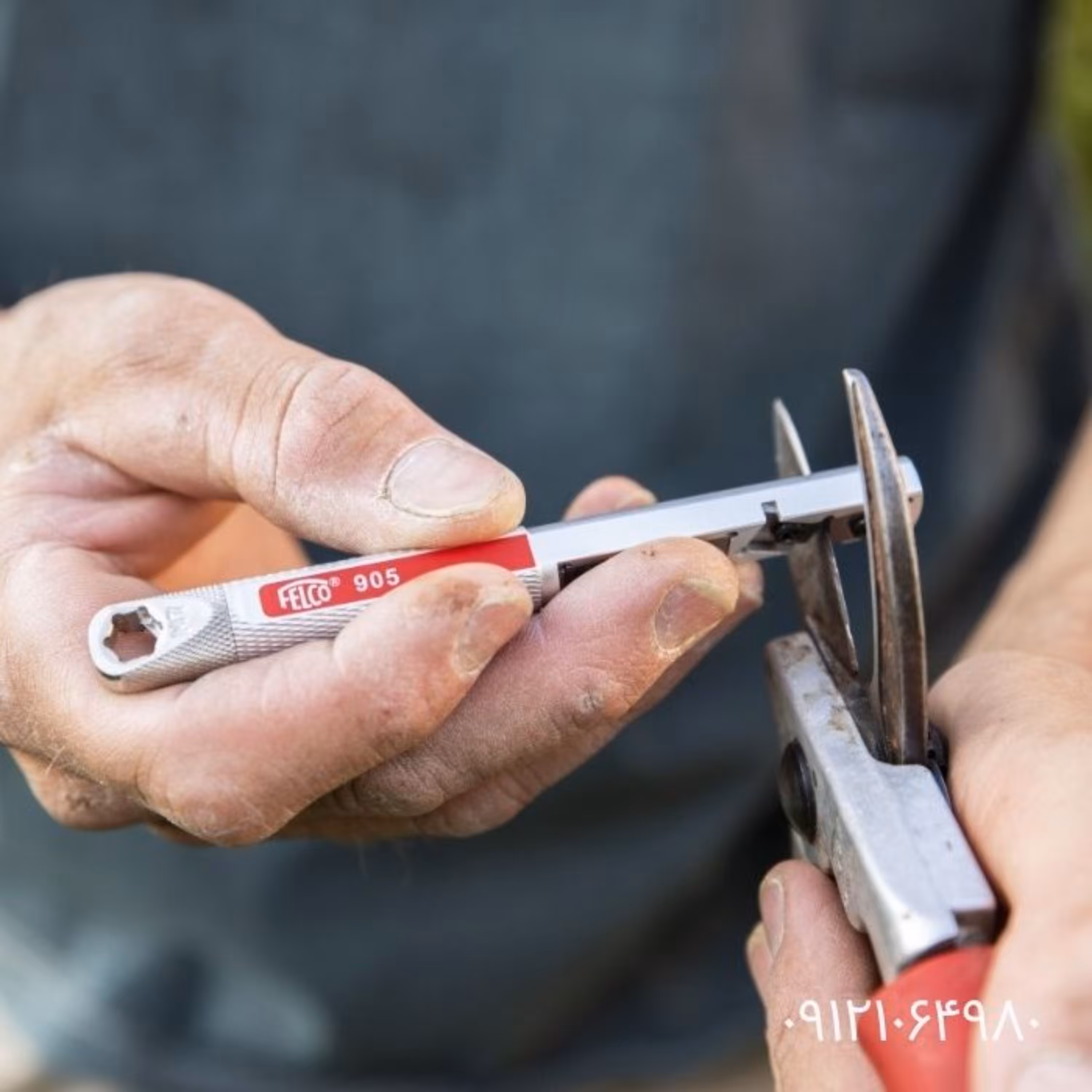 فروش تیز کن بینظیر قیچی های باغبانی مدل فیلکو 905 سوئیس تیزکن حرفه ای فلکو خرید