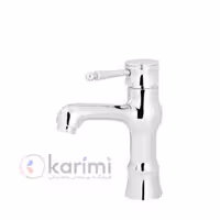 شیر روشویی مدل صدف کروم براق برند ایرسا 5سال گارانتی