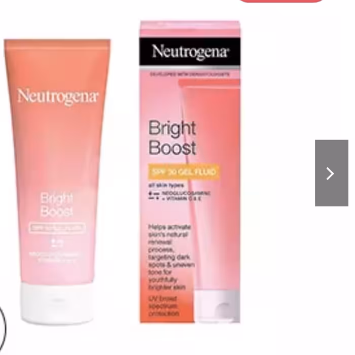 کرم ضد آفتاب و روشن کننده برایت بوست نوتروژینا

