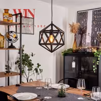 لوستر مدرن چند ضلعی 