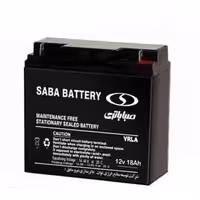 باتری یو پی اس صبا باتری سیلد لید اسید 12 ولت 18 آمپر ساعت