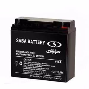 باتری یو پی اس صبا باتری سیلد لید اسید 12 ولت 18 آمپر ساعت