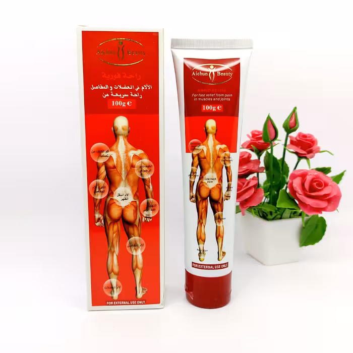 کرم تسکین دهنده دردهای عضلانی- آرام کننده درد-برطرف کننده گرفتگی عضلات-