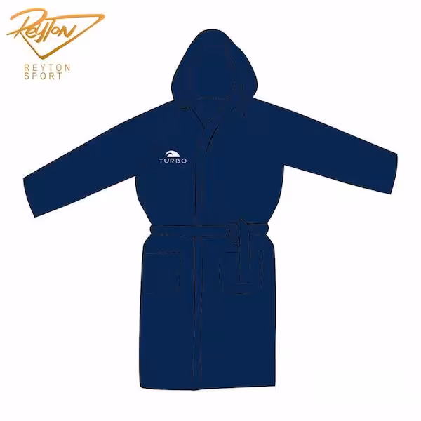 حوله Bathrobe Microfiber Navy- 98110 | 3304