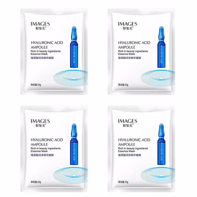 ماسک صورت ایمجز مدل هیلارونیک اسید وزن 25 گرم مجموعه 4 عددی