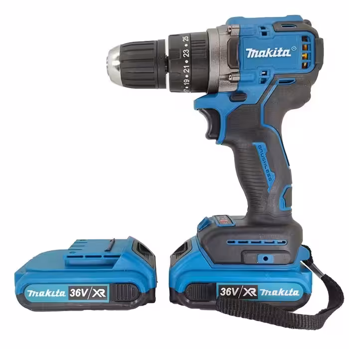 دریل شارژی موتور براشلس و پولیش دار ماکیتا 36V