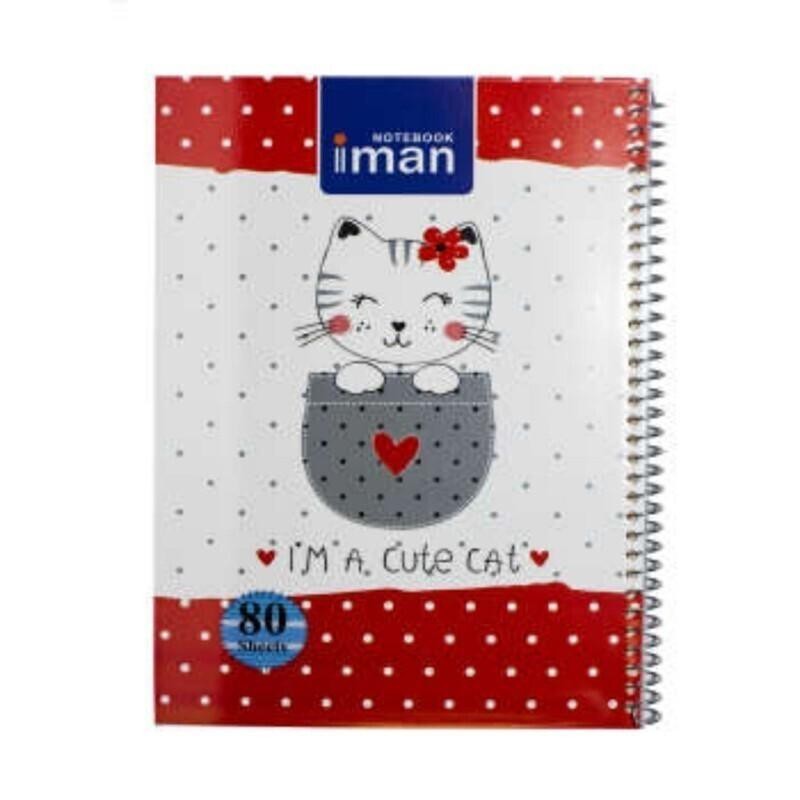 پک 6 عددی دفتر 80 برگ ایمان کد 9403