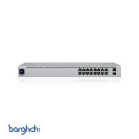 سوئیچ شبکه یوبیکیوتی مدل USW-16-POE