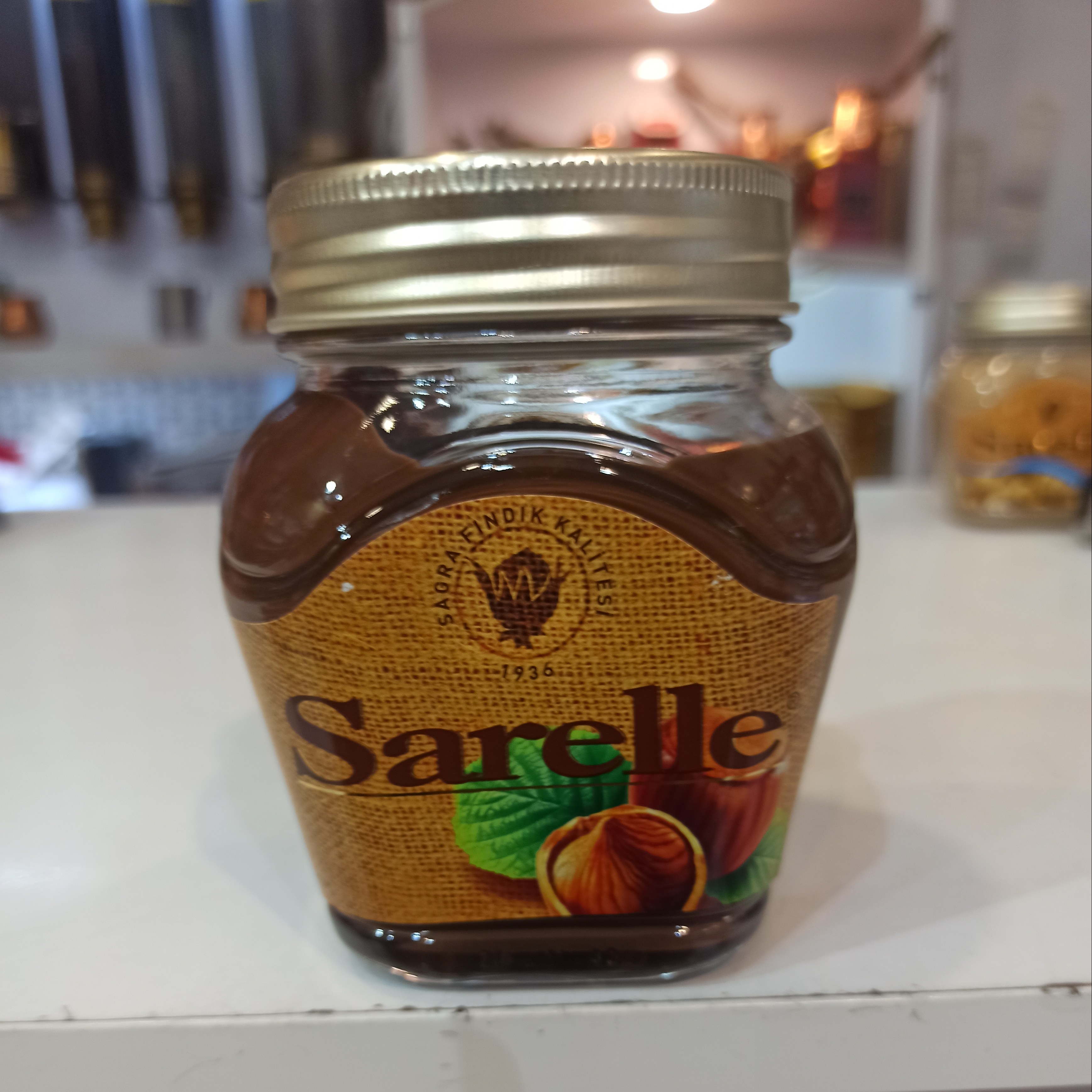 شکلات صبحانه سارلا فندقی ساده 350 گرمی اصل ترکیه