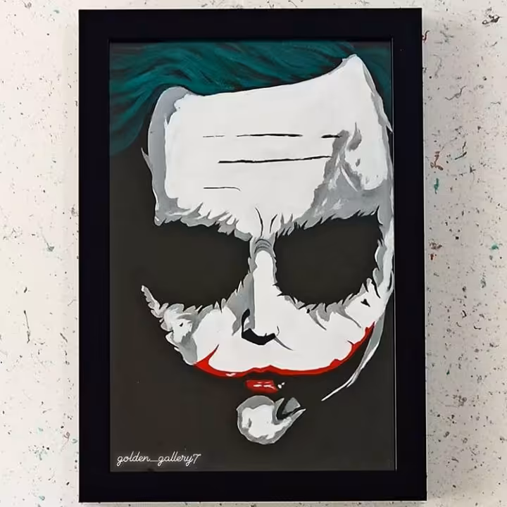 تابلونقاشی جوکر