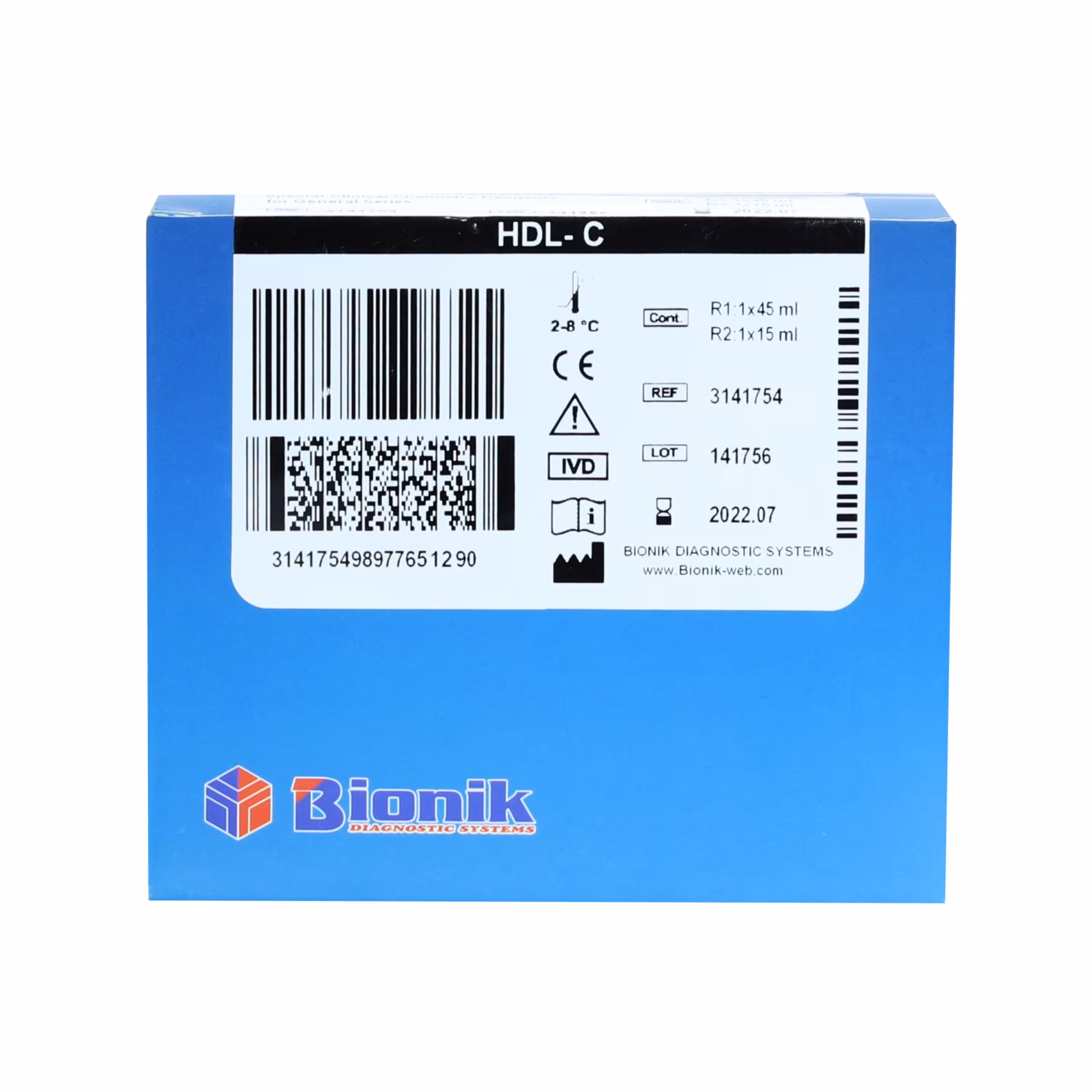 کیت HDL.C بیونیک(10267011)