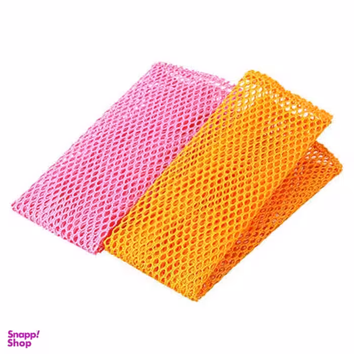 اسکاچ ظرفشویی مدل JC KOREA مجموعه 2 عددی غیر اصل