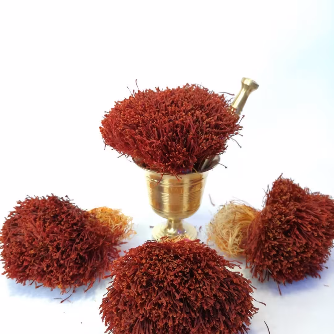 زعفران دخترپیچ (دسته) یک مثقالی ( 4.6گرم) و ممتاز قائنات (مستقیم از کشاورز )