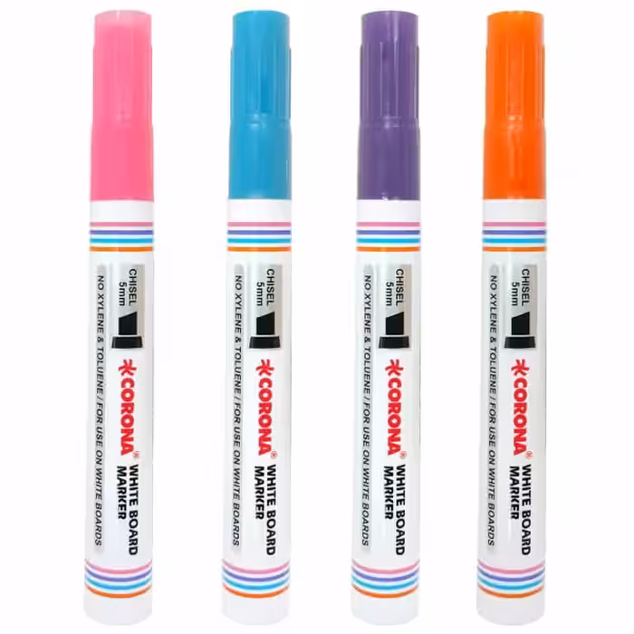 ماژیک وایت برد کرونا(بسته 4 عددی)