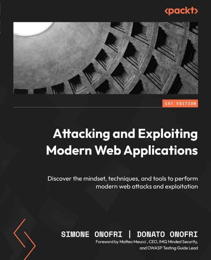 کتاب Attacking and Exploiting Modern Web Applications