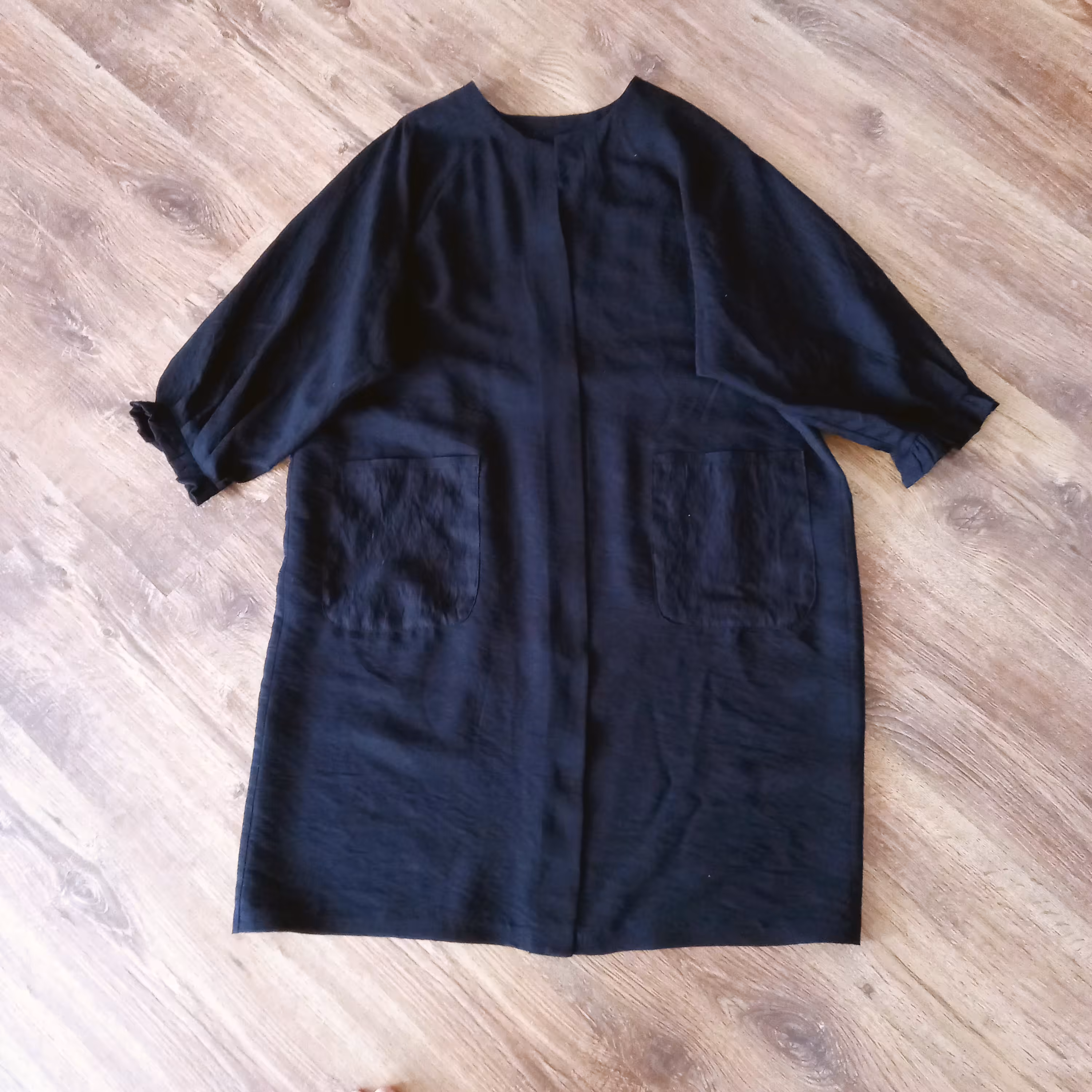 مانتو کرسپو مشکی 