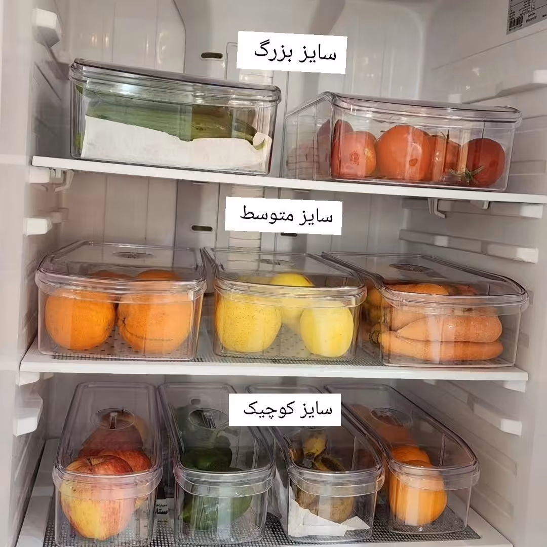 باکس یخچالی  دربدار سایز بزرگ