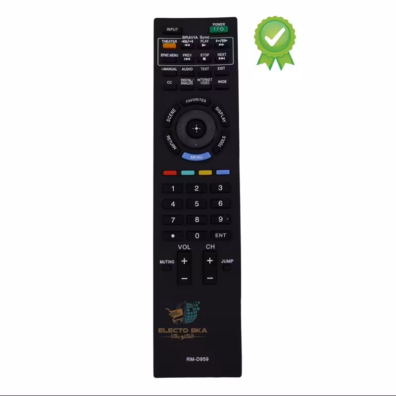 کنترل سونی RM-D959 - کنترل تلویزیون الکتوبکا 852