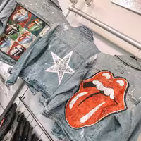 سفارش نقاشی مورد علاقه شما روی کت جین