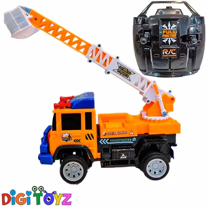 اسباب بازی کامیون امداد - نردبان دار - کنترلی - باتری قابل شارژ - Ladder Truck