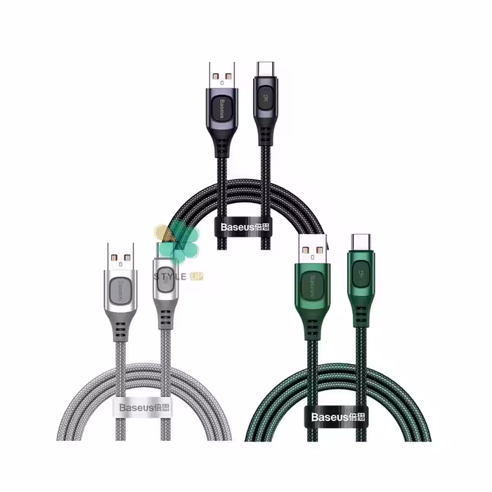 کابل سوپر فست شارژ Type C بیسوس مدل Baseus Multi Protocols 5A