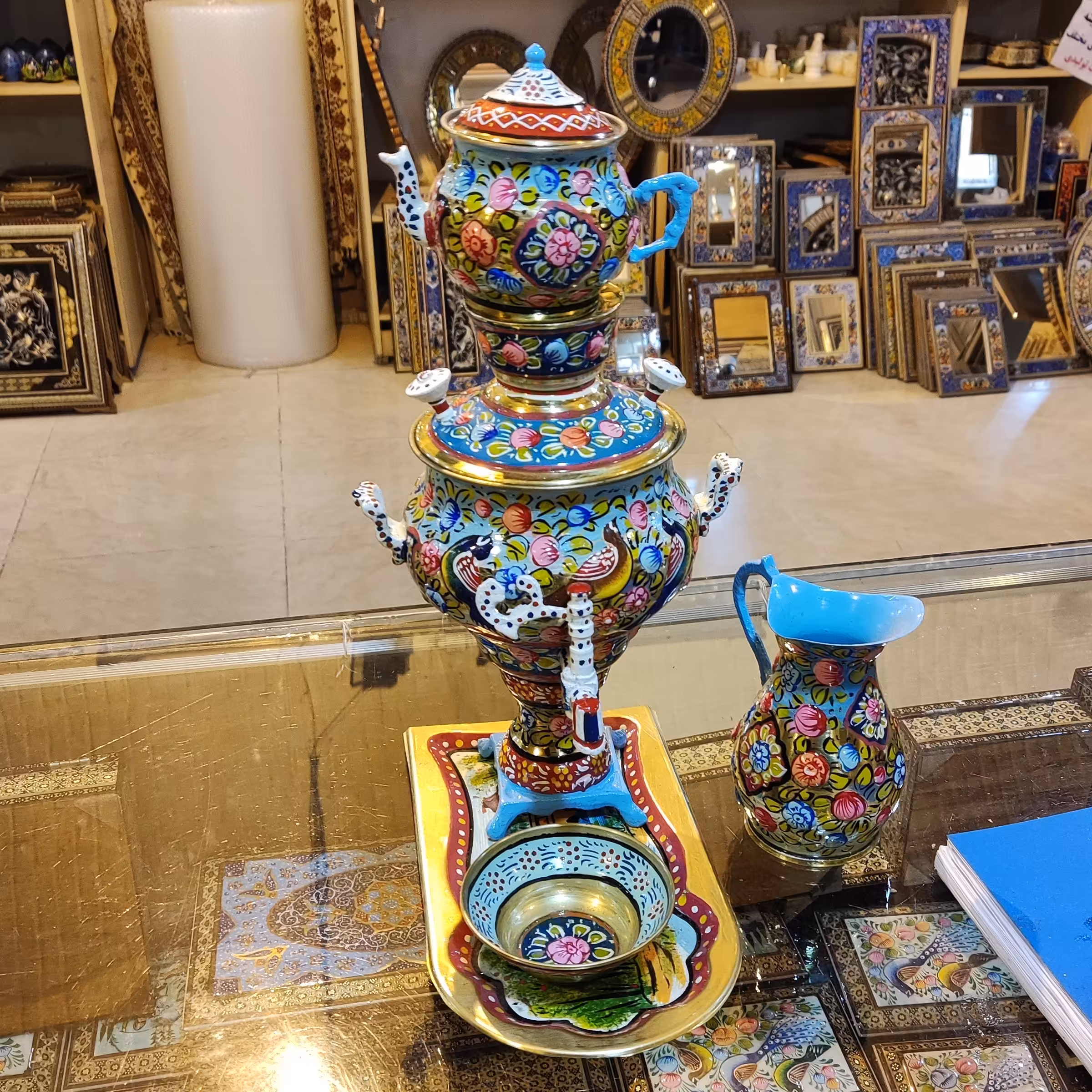 سماور برنجی