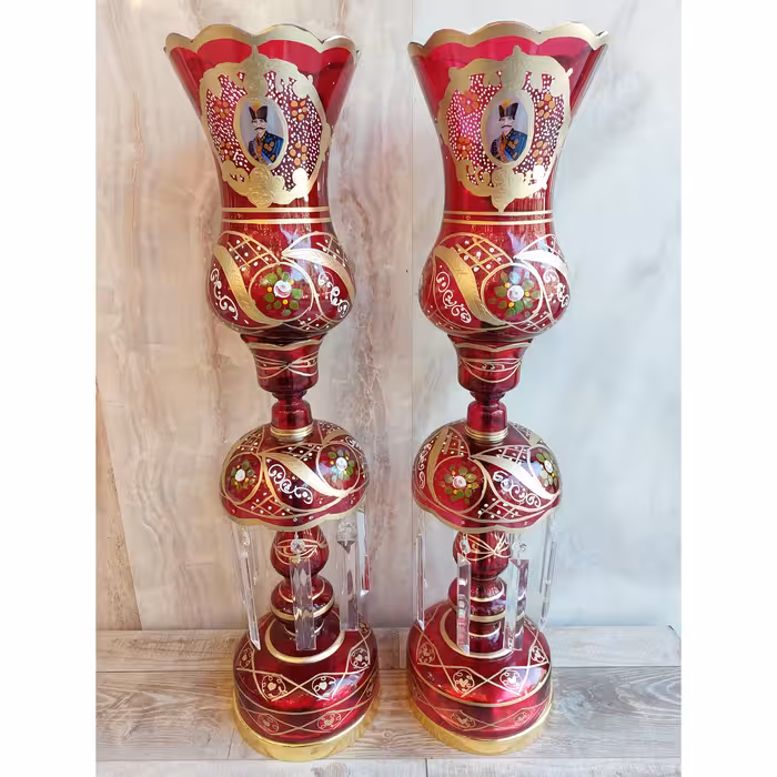 چراغ لاله عباسی قرمز بزرگ ارسال رایگان گالری نوروزی