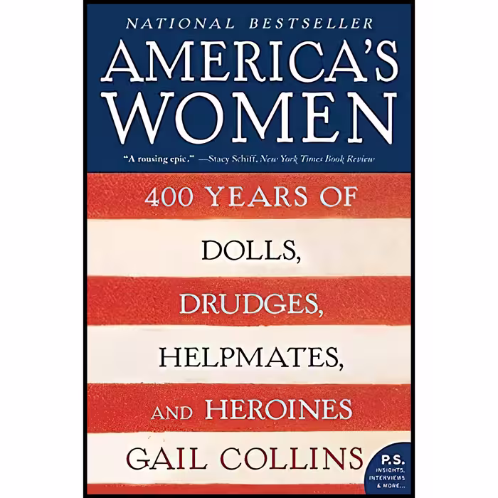 کتاب زبان اصلی Americas Women اثر Gail Collins انتشارات William Morrow