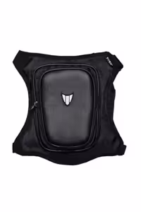 کیف ران و کمری موتورسیکلت مشکی موتور چرم مصنوعی کیسه V22 وکسو Vexo