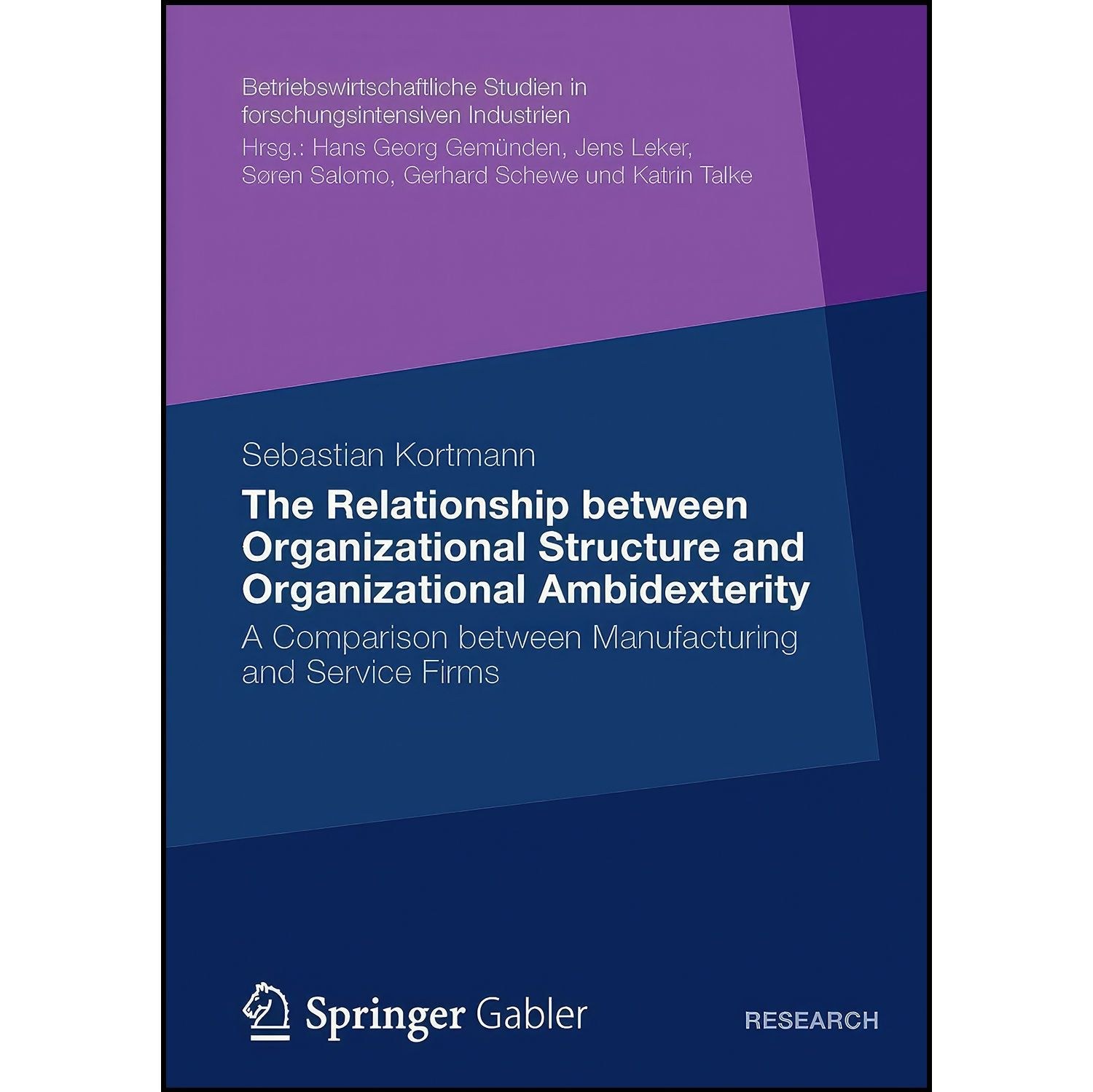 کتاب زبان اصلی The Relationship between Organizational Structure and Organizatio